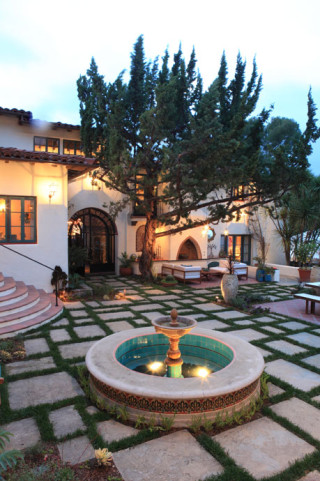 Glowing Andalusian Courtyard