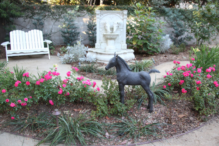 Equine Fountain and Sculpture